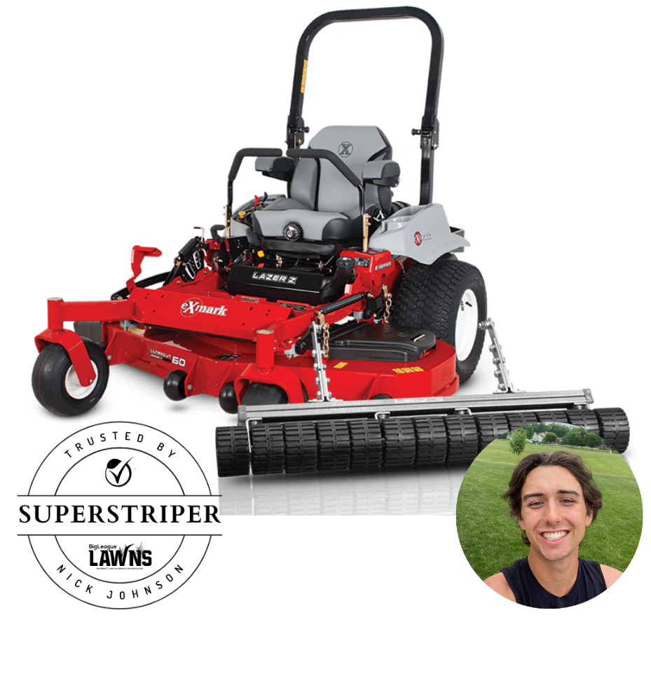 Exmark® Lazer Z E Series Lawn Striper | Big League Lawns