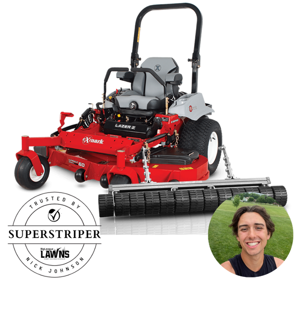 Exmark® Lazer Z E Series Lawn Striper | Big League Lawns