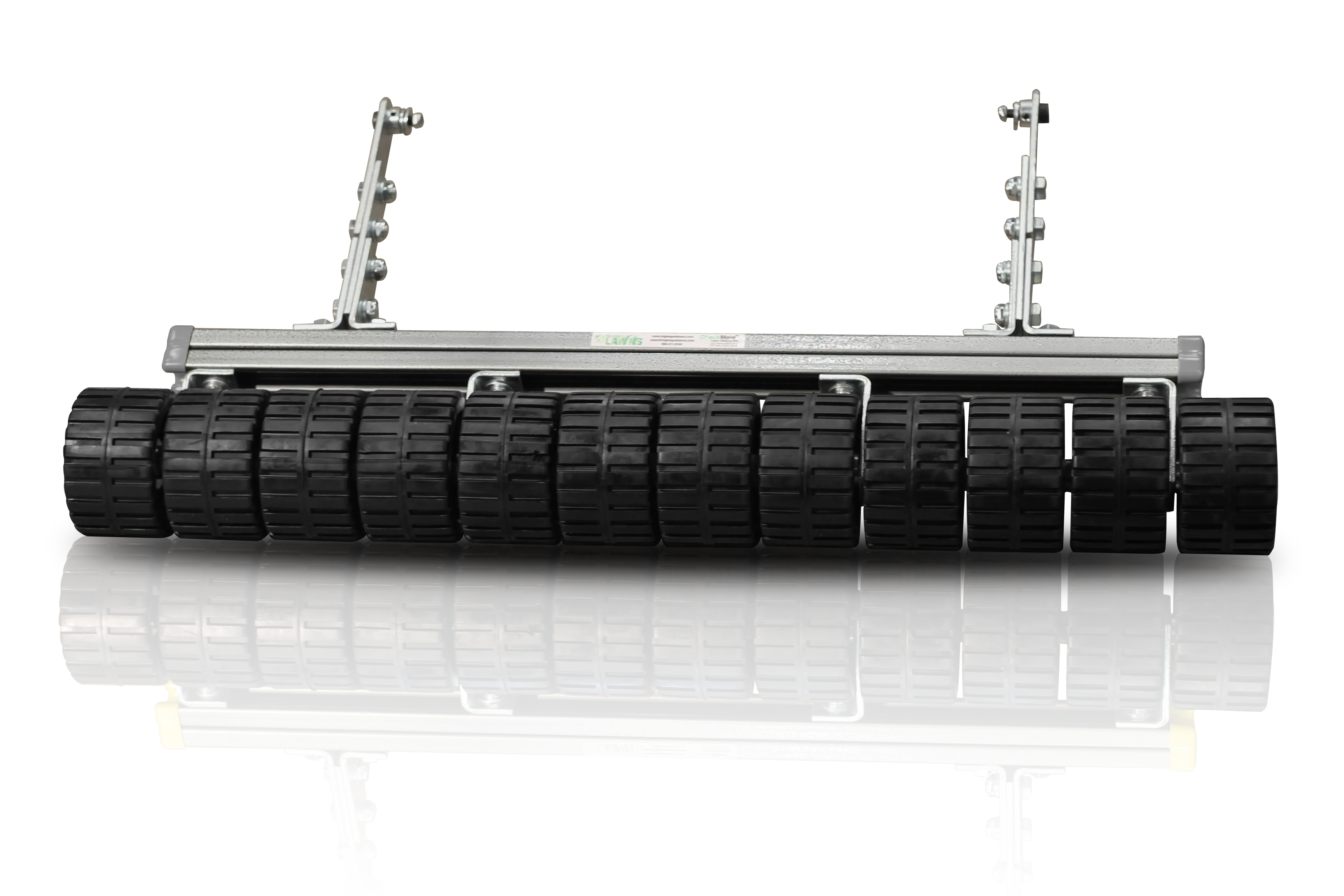 CheckMate lawn striper roller and mounting assembly